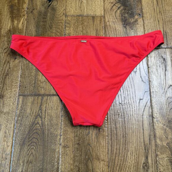 Lot of 4 Hollister Cheeky Swim Bottoms Womens Sz XL Cheetah, Floral, Red, Orange - Picture 8 of 10